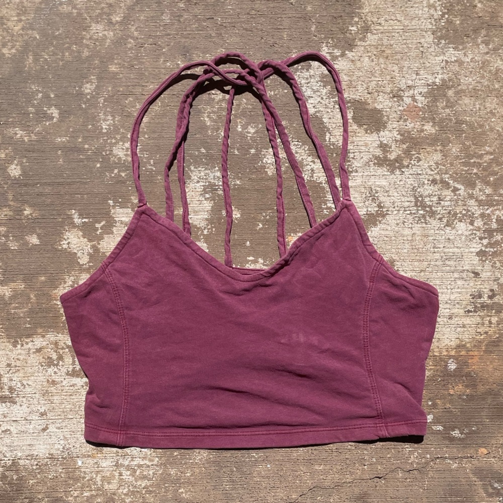 American Eagle Outfitters Mauve Tube Top